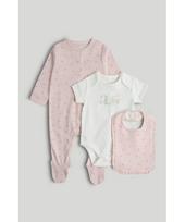 MOTHERCARE smėlinukas, šliaužtinukas ir seilinukas, AY76901, 50 cm