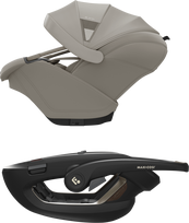 MAXI COSI automobilinė kėdutė - nešynė CORAL SLIDE PRO, Sapphire Sand, 40-87 cm., 8441128110