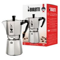 Bialetti Moka Express Moka Pot, Aluminum, Black