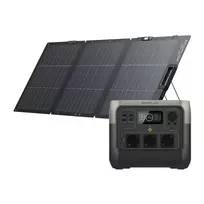 Rinkinys: EcoFlow River 2 Pro maitinimo stotis + 160W saulės skydelis universalus