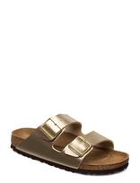 Birkenstock - Arizona Bf Gold - Plokščiapadės basutės - Aukso