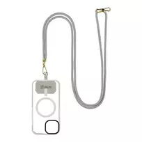 Obal:Me NeckTag Allure Rope for Mobile Phone - Light Grey