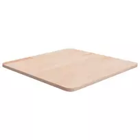 Stalviršis, 50x50x1,5cm, neapdorotas ąžuolo medienos masyvas