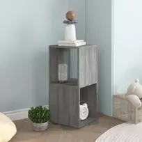 Pasukama spintelė, betono pilka, 34,5x34,5x75,5cm, MDP