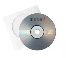 CD-R diskas MAXELL popieriniame vokelyje, 700MB, 52X, 80 min.