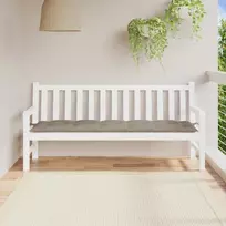 Sodo suoliuko pagalvėlė, taupe spalvos, 180x50x7cm, audinys