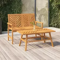 Sodo suoliukas, 109cm, akacijos medienos masyvas