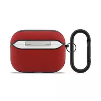 Lacoste Petit Pique Croc Logo Patch Case for AirPods Pro 3, Red