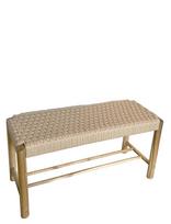 Hâws - Hâws Nooka Lounge Bench Paper Cord - Taburetės ir suolai