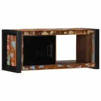 televizoriaus spintelė 80x30x35 cm Regeneruota medžio masyva