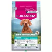 Eukanuba Special Care Mono Protein Lamb sausas pašaras suaugusiems šunims visų veislų, ėriena; 2.3kg, 12kg