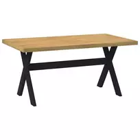 valgomojo stalas NOAIN X formos kojos 160x90x75 cm
