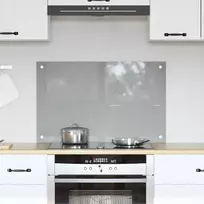 Virtuvės atbraila Šviesiai pilka 80 x 50 cm grūdintas stiklas