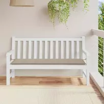 Sodo suoliuko pagalvėlė, taupe spalvos, 150x50x4cm, audinys