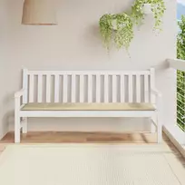 Sodo suoliuko pagalvėlė, smėlio spalvos, 180x50x3cm, audinys