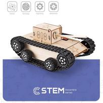 Medinis konstruktorius "Elektrinis tankas", mokomasis modelis