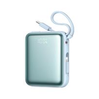 Išorinė baterija POWER BANK Joyroom (JR-PBF27) 10000mAh (1xType-C; 22.5W) + type-C ir lightning laidas, mėlynas