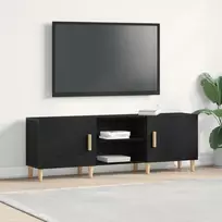 Televizoriaus spintelė Juodas ąžuolas 150 x 30 x 50 cm