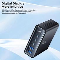 Tech-Protect DC140W-GAN 5-Port Desktop Charger, Black