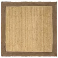 Zoninės kiliminės dangos Pilka 240 x 240 cm Džiutas