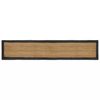 Zoninės kiliminės dangos Tamsiai pilka 60 x 400 cm Džiutas