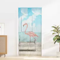 Kenkėjų Durų Užuolaida multicolor 200 x 100 cm Bambukas