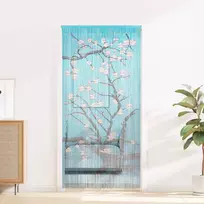 Kenkėjų Durų Užuolaida multicolor 200 x 100 cm Bambukas