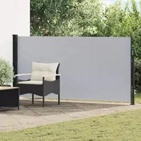 Ištraukiama šoninė užuolaida Pilka 300 x 160 cm Poliesteris