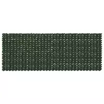 Balkono ekranas su lapais Tamsiai žalia 400 x 150 cm