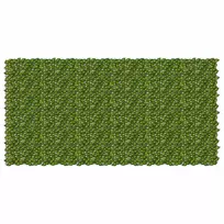 Balkono ekranas su lapais Žalia ir geltona 300 x 150 cm