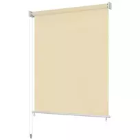 Lauko roletas, 160x230cm, kreminės spalvos