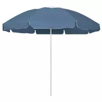 Paplūdimio skėtis nuo saulės, mėlynos spalvos, 240cm