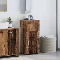 Vonios spintos komplektas TULUM Senas medis 37 x 31,5 x 82 cm