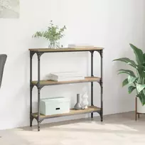 Konsolinis stalas Amatininkų ąžuolas 75 x 22,5 x 75 cm