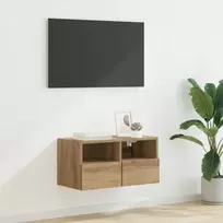 TV sieninė spintelė Amatininkų ąžuolas 60 x 30 x 30 cm