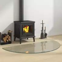 Židinio stiklo plokštė Skaidrus 1200 x 600 mm Stiklas