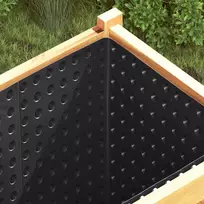 Banguota drenažo plokštė Juoda 1 x 20 m HDPE