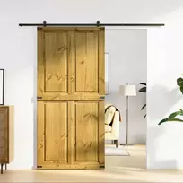 Tvarto durys Corona Medaus Ruda 100 x 210 cm