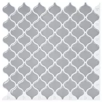 Lanterna plytelė 10 pcs Pilka 27 x 27 cm Poliuretanas ir PET