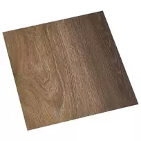 Savesiūnančių Grindų Plokštės 30,5 x 30,5 cm 20 pcs PVC Ruda