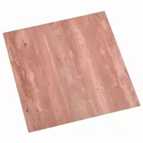 Savesiūnančių Grindų Plokštės 30,5 x 30,5 cm 20 pcs PVC Raudona