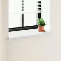 Langų palangė Balta 100 x 45 x 4,5 cm PVC