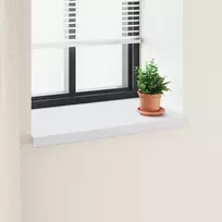 Langų palangė Balta 80 x 50 x 4,5 cm PVC