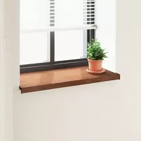Langų palangė Ruda mediena 100 x 40 x 4,5 cm PVC