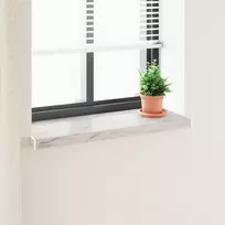 Langų palangė Marmurinė tekstūra 80 x 35 x 4,5 cm PVC