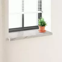 Langų palangė Marmurinė tekstūra 80 x 45 x 4,5 cm PVC