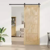 Vidaus durys Natūrali 83 x 232 cm fanera