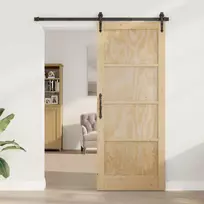 Vidaus durys Natūrali 86 x 211 cm fanera