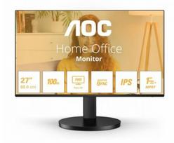 AOC 27B3HA2 | 27 " | IPS | 16:9 | 100 Hz | 1 ms | 1920 x 1080 pixels | 250 cd/m² | HDMI ports quantity 1 | Black | Warranty 24 month(s)