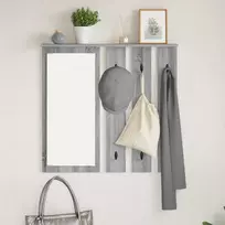 Prikabinamas paltas Pilka sonoma ąžuolo 84 x 10 x 80 cm